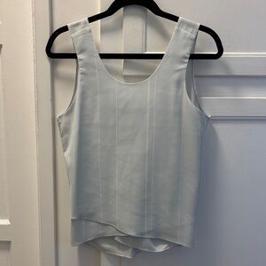 Elegant White Sleeveless Top